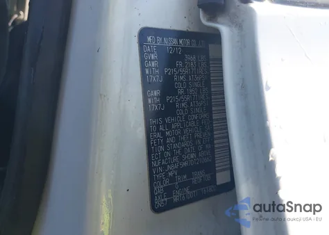 2013 Nissan Juke S from USA, damaged, VIN JN8AF5MR7DT210662